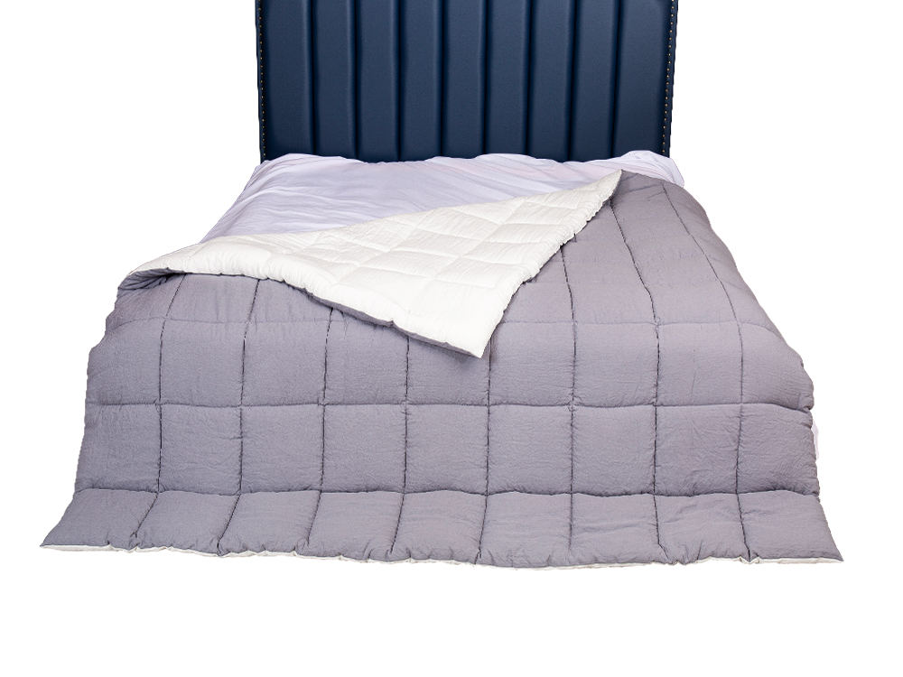 Hudvenligt blødt vand vasket quilt