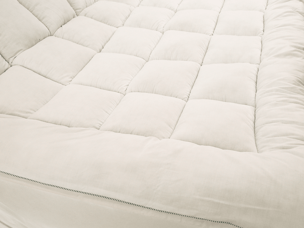 Ekstra tyk komfortabel polyester madrasbeskytter